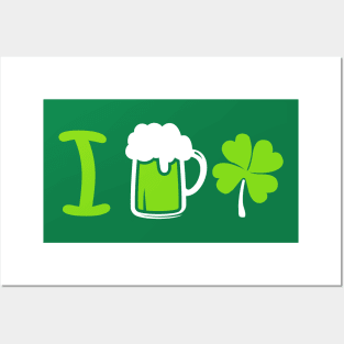 Funny St. Paddy's T-shirt Posters and Art